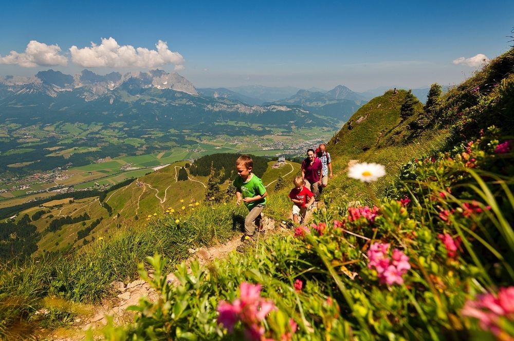Erlebnishotel Kitzbuehler Horn Oberndorf in Tirol Esterno foto